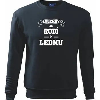 Chlapecké tričko Legendy se rodí v lednu - Mikina Essential dětská - 158 cm/12 let ( Námořní modrá (téměř černá) )