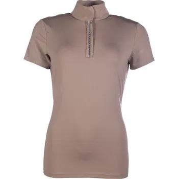 Dámské tričko HKM Triko funkční Nashville HKM, dámské, taupe XL
