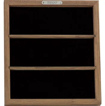 Knihovna 42120 Zippo dřevěná vitrína 12ks