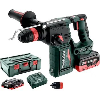 Pneumatické kladivo METABO KH 18 LTX BL 24 Q aku kombinované kladivo 18V 2x5,5Ah LiHD metaBOX 601714660