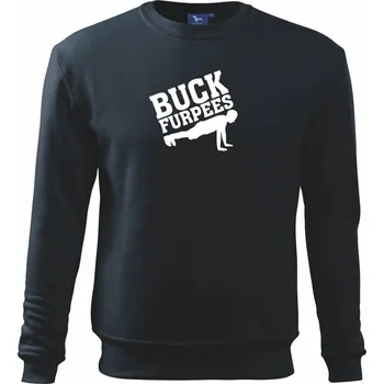 Chlapecké tričko Buck furpees - Mikina Essential dětská - 158 cm/12 let ( Námořní modrá (téměř černá) )