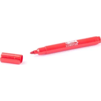 LOBSTER značkovač permanentní červený 102298