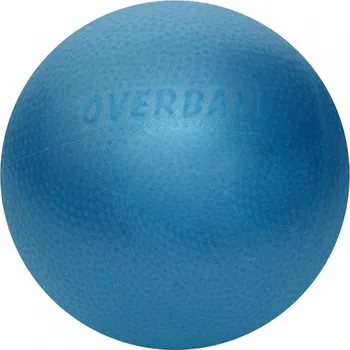 Gymnastický míč Over-ball Softgym s krátkou zátkou, 23 cm Modrá