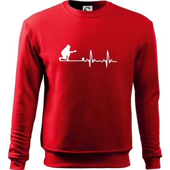 EKG petanque - Mikina Essential dětská - 158 cm/12 let ( Červená )