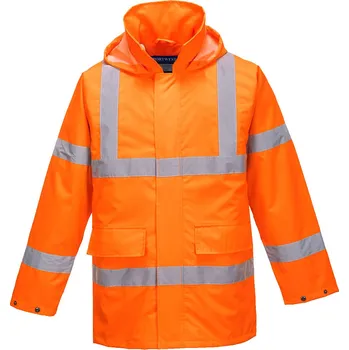 PORTWEST Nepromokavá bunda Hi-Vis Lite Traffic Velikost: 3XL, Barva: oranžová