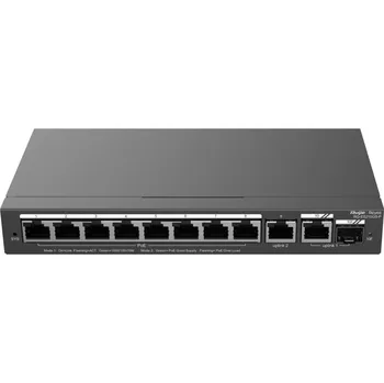 Switch Reyee RG-ES210GS-P 10-Port Gigabit Smart Switch - Cloudová správa, PoE
