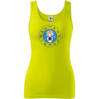 Souhvězdí lev barevné - Dámské tílko - M ( Limetková )