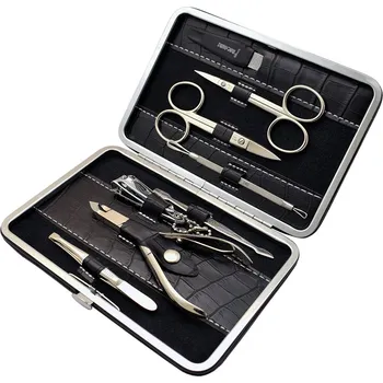 Manikúrní set - imitace krokodýlí kůže Magnum 204, 8 dílů