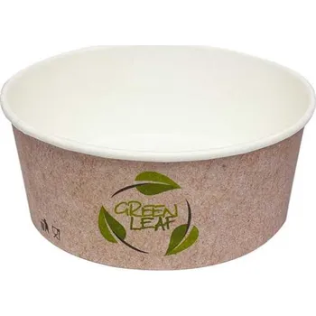 Party nádobí Miska na salát papírová 750 ml, standardní potisk, 50 ks