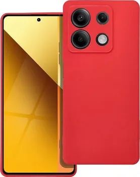 Pouzdro na mobilní telefon Forcell Soft Case pro Xiaomi Redmi Note 13 5G červené