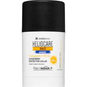 Sluneční brýle Heliocare 360° Sport Transparent Stick opalovací krém v tyčince SPF 50+ 25 g