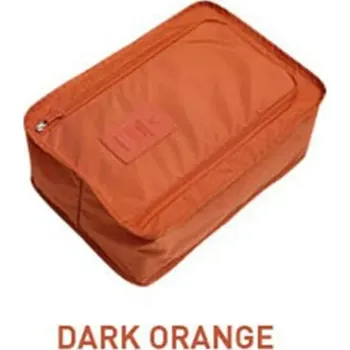 Cestovní organizér na boty | vak na obuv - Oranžový