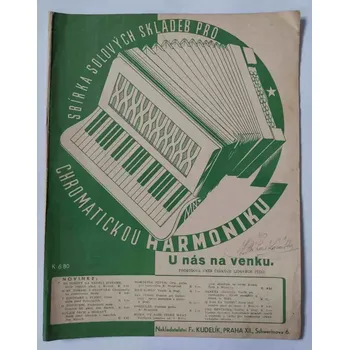 U nás venku - Noty pro akordeon - harmoniku 30