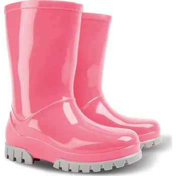 Dětská móda Dívčí holínky Demar - TWISTER F 0404, růžová Barva: Růžová, Velikost: 26-27