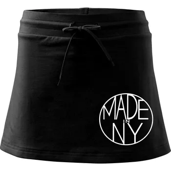 Dámská sukně Made in NY - Sportovní sukně - two in one - L ( Černá )
