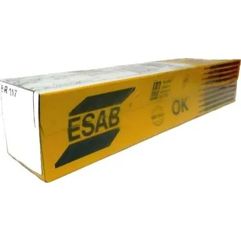 ESAB Elektrody rutilové E-R 117, Ø 2.5 - 4.0 mm x 300 - 350 mm Balení: 4,00 mm 4549403000