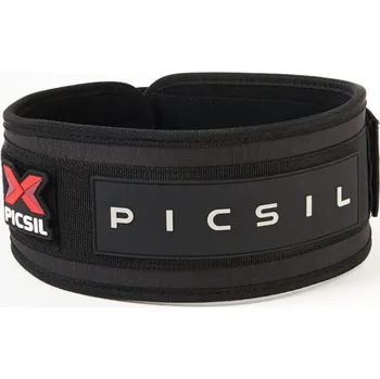 PICSIL Bederní pás na suchý zip L ČERNÁ