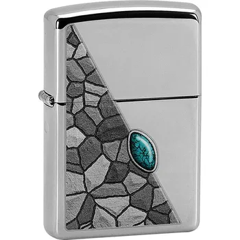 Zapalovač 22875 Turquoise Pattern 2