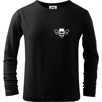 Chlapecké oblečení Jestli utíkám, tak utíkejte taky - včelař - Triko dětské Long Sleeve - 146 cm/10 let ( Černá )