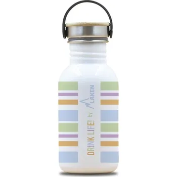 Láhev LAKEN Basic DLBSB5BA nerezová láhev na pití pruhy 0,5 l
