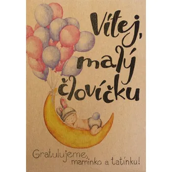 Kalendář Přáníčko BeBechy – recyklovaný papír – Vítej