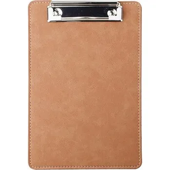 Desky s klipem A5 kožené hnědé sublimace termotransfer