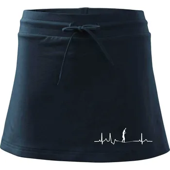 Dámská sukně EKG Slackline - Sportovní sukně - two in one - L ( Námořní modrá (velmi tmavá - téměř černá) )