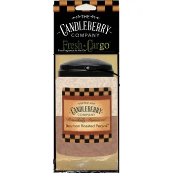 Vůně do auta Candleberry Candle Candleberry Vůně do auta Bourbon Roasted Pecans, 1 kus