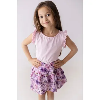 Dívčí legíny Dívčí blůzka s kanýrkem Lily Grey sv. růžová - 110
