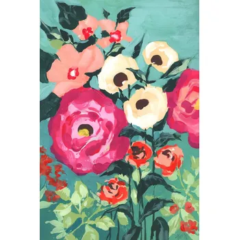 Plakát Plakát, Obraz - Viva Magenta Peonies, Ania Zwara