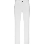 Daiber Pánské elastické kalhoty JN 3002 Velikost: 44, Barva: bílá