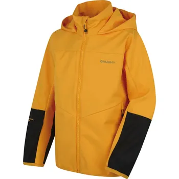 Chlapecká bunda Husky Dětská softshell bunda Sonny K 134-140, yellow