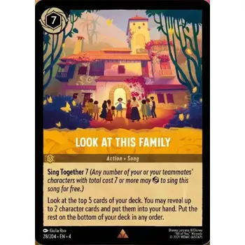 Sběratelská karetní hra URS 028/204 Look At This Family Verze: NORMAL, Stav Produktu: Near Mint