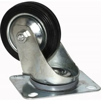 Pojezdové kolečko Kolečko otočné s montážní deskou 100 mm, nosnost 70 kg