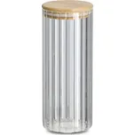 Zeller Dóza s bambusovým víkem GROOVES, 1100 ml