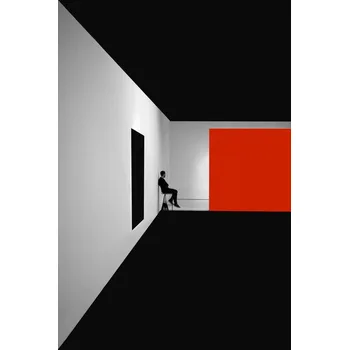 Plakát Plakát, Obraz - Simple Red