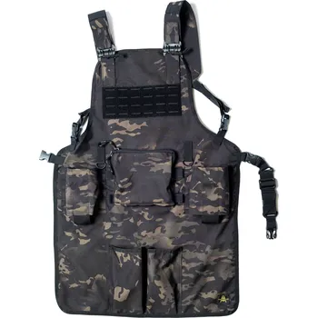 ANAREUS ANAREUS taktická grilovací zástěra GrillCommander, Laser-cut - MC Black