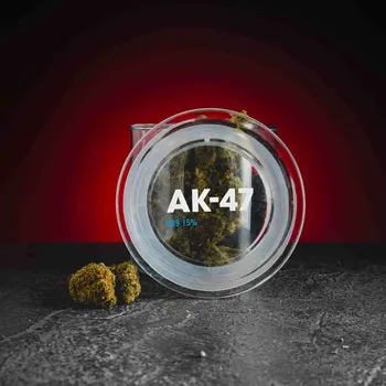 Přírodní produkt Kratom World CB9 Květy AK-47 15% 1g THC do 1%