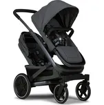 Joolz Geo3 twin komplet - Pure grey - madlo Black carbon