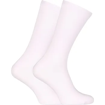 Pánské ponožky Ponožky Nedeto vysoké bambusové bílé (1PBV02) S Možnost vrácení zboží ZDARMA do 120 dnů!