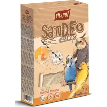 Vitapol Písek pro ptáky s příchutí pomeranče 1,5 kg