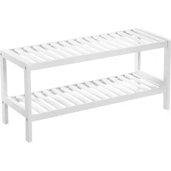 Botník Paradox Stojan na boty BAMBOO SIMPLE 70 / Bílá matná