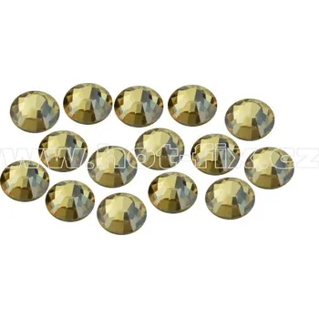 celobroušené hot-fix kameny EXTRA Premium barva 1313 GOLD CRYSTAL, velikost SS16, balení 144ks, 720ks nebo 1440ks barva: barva CBEP 1313 Gold crystal, velikost: velikost SS16, prodejní balení: balení 144ks /1grs