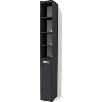 Policová skříň Nabytekmorava Policová skříň SV 301 ke sklápěcí posteli barva lamina: Antracit