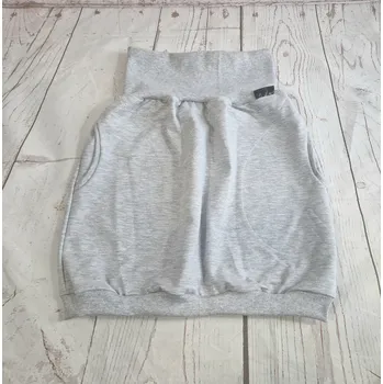 Dámská sukně Yháček Sukně dámská Yháček, máma, světle šedý melír Velikost:: XS