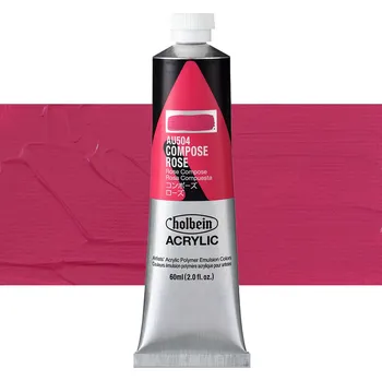 Vodová barva Akrylová barva Holbein Heavy Body - Compose Rose Balení: 60 ml