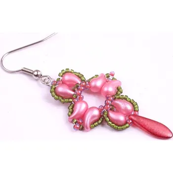 Korálek Náušnice Kymata č. 1171 - stavebnice