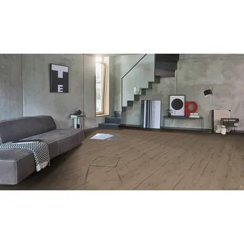 Vinylová podlaha zámková celovinylová PARADOR Modular one Dub helios šedý 1748726