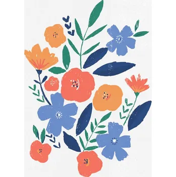 Plakát Plakát, Obraz - Bold floral, Laura Irwin