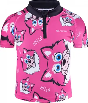 cyklistický dres Force Wolfie Kid 9001050MP